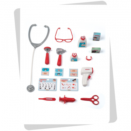 Jucarie Smoby Set doctor cu carucior si accesorii [2]