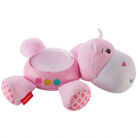 Lampa de veghe plus Newborn Hipopotam roz Fisher Price [1]