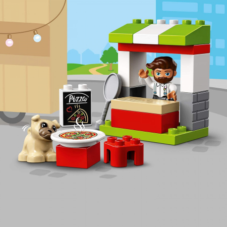Lego Duplo stand cu pizza [5]