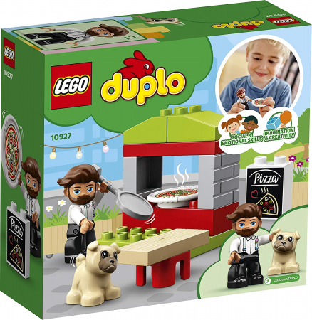 Lego Duplo stand cu pizza [7]