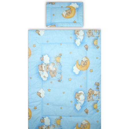 Lenjerie patut Hubners Ursulet Somn Usor 4 piese albastru [2]