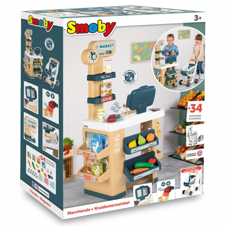 Magazin pentru copii Smoby Market cu 34 accesorii [7]