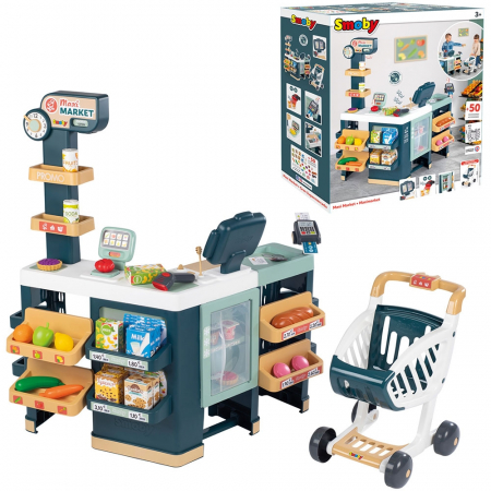 Magazin pentru copii Smoby Maxi Market cu 50 accesorii [5]