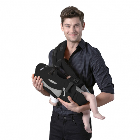 Marsupiu Chipolino Comfy black grey [3]