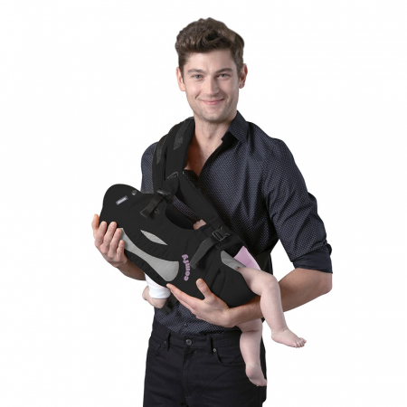 Marsupiu Chipolino Comfy black pink [3]