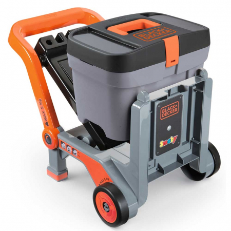 Masa de lucru Smoby Black & Decker 3 in 1 cu trusa de accesorii [2]