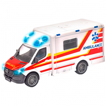Masina ambulanta Majorette Mercedes-Benz Splinter cu lumini si sunete [0]