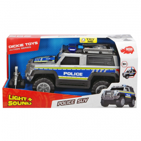 Masina de politie Dickie Toys Police SUV cu accesorii [5]