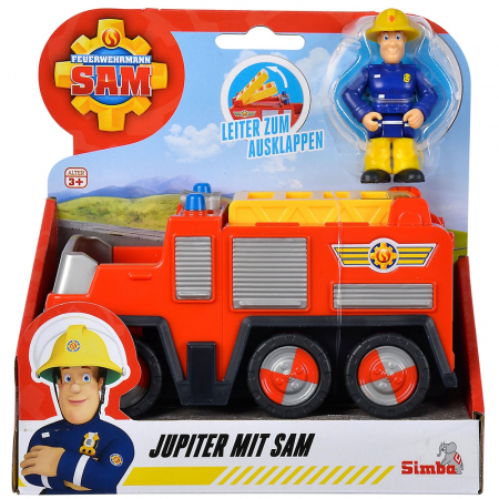 Masina de pompieri Simba Fireman Sam Jupiter cu figurina Sam [4]