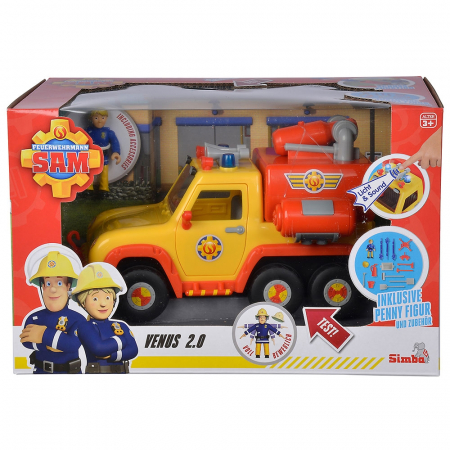 Masina de pompieri Simba Fireman Sam Venus 2.0 cu figurina [20]