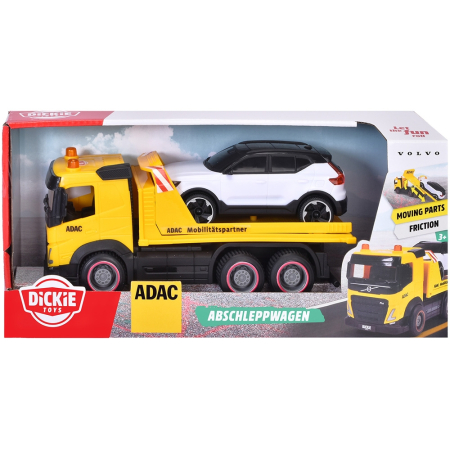 Masina de tractare Dickie Toys ADAC Tow Truck 22 cm galben [6]