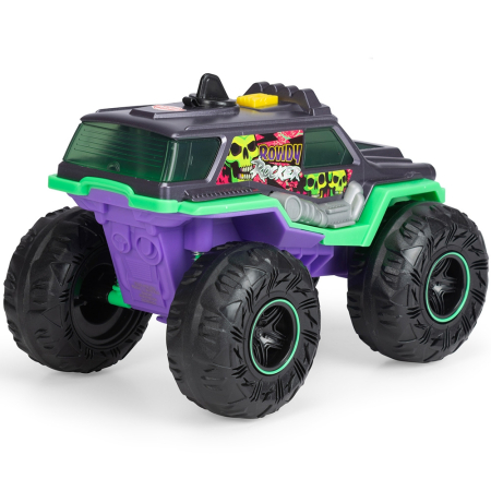 Masina Dickie Toys Rowdy Rocker 25 cm verde cu lumini si sunete [1]