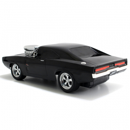 Masina Jada Toys Fast and Furious Dodge Charger 1970 cu telecomanda [6]