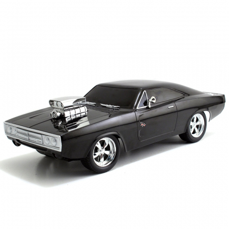 Masina Jada Toys Fast and Furious Dodge Charger 1970 cu telecomanda [10]