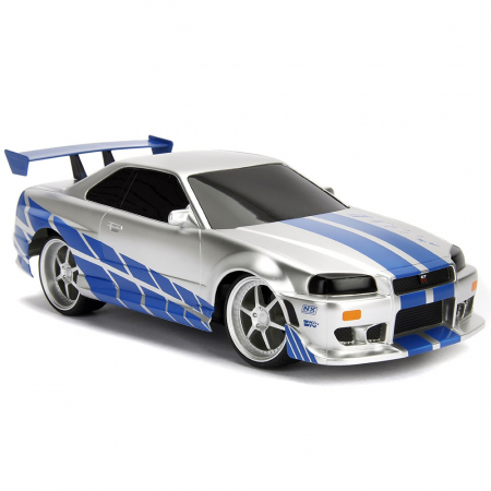 Masina Jada Toys Fast and Furious Nissan Skyline GTR cu telecomanda [6]