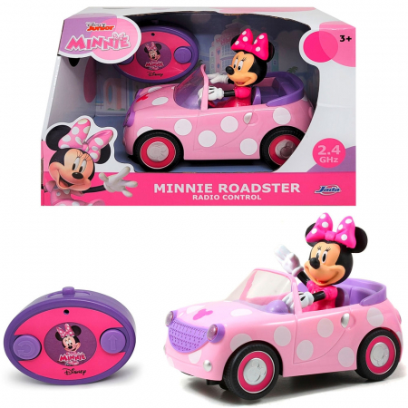Masina Jada Toys RC Minnie Roadster 1:24 19 cm cu telecomanda [8]