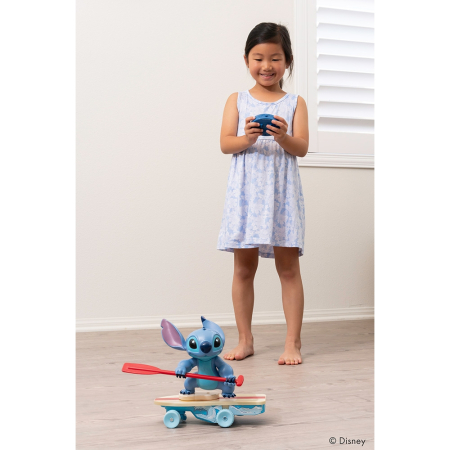 Masina Jada Toys Surfer Stitch 25 cm cu telecomanda [7]