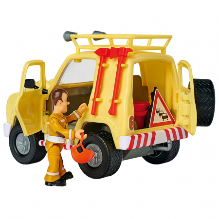 Masina Simba Fireman Sam Mountain 4x4 cu figurina [3]