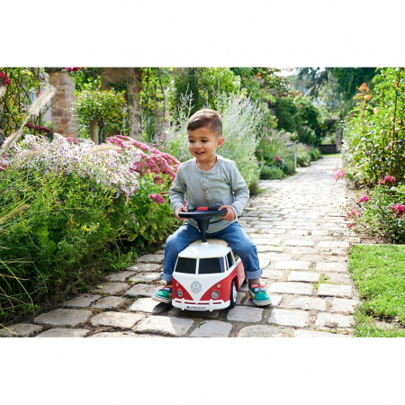 Masinuta de impins Big Baby VW T1 red [10]