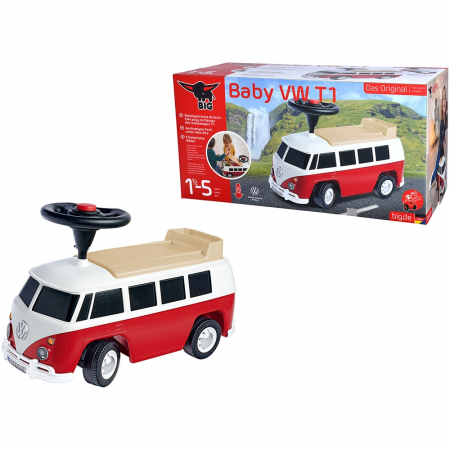Masinuta de impins Big Baby VW T1 red [19]
