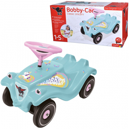 Masinuta de impins Big Bobby Car Classic Unicorn [6]
