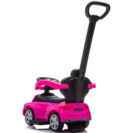 Masinuta de impins Chipolino Mercedes Benz C-Class cu maner pink [3]