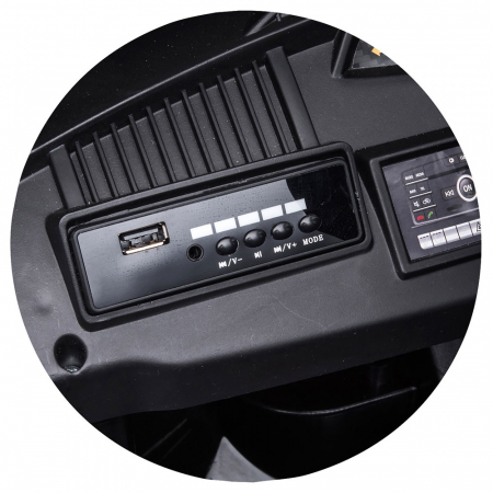 Masinuta electrica Chipolino Police SUV black [12]