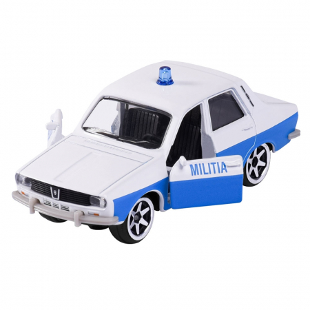 Masinuta Majorette Dacia 1300 militia alb albastru [0]