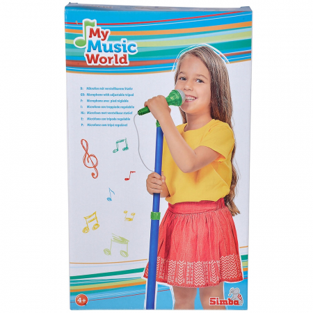 Microfon Simba My Music World Microphone cu stativ [5]
