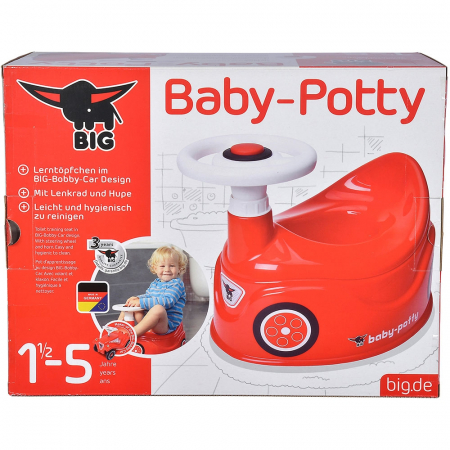 Olita educativa pentru copii Big Baby Potty red [12]