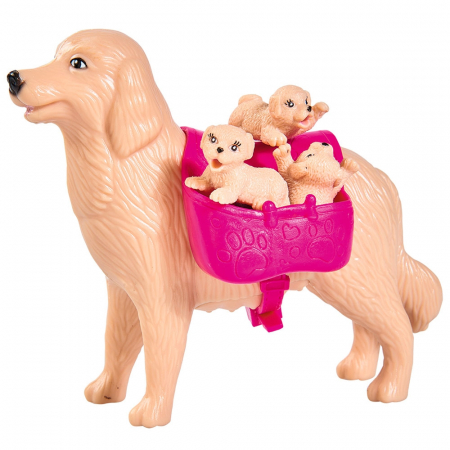 Papusa Simba Evi Love Dog Sitter 12 cm cu 4 figurine si accesorii [3]