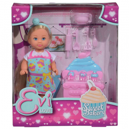 Papusa Simba Evi Love Sweet Bakery papusa 12 cm si accesorii [1]