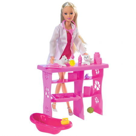 Papusa Simba Steffi Love Animal Doctor 29 cm cu accesorii [1]