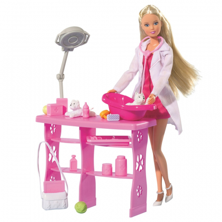 Papusa Simba Steffi Love Animal Doctor 29 cm cu accesorii [0]