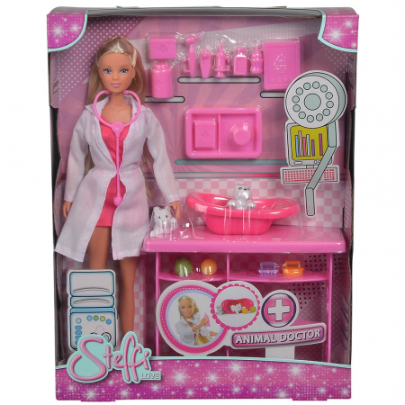 Papusa Simba Steffi Love Animal Doctor 29 cm cu accesorii [7]