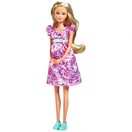 Papusa Simba Steffi Love Baby Surprise 29 cm cu accesorii [4]