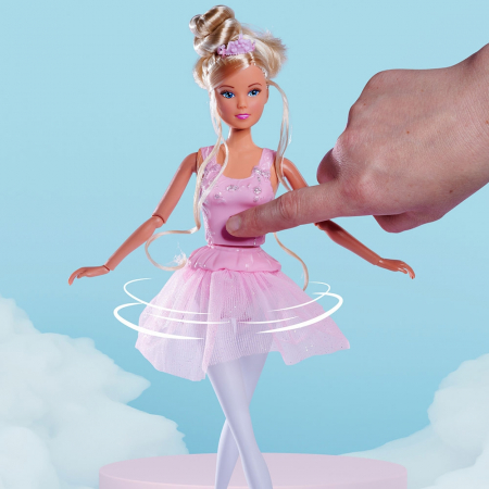 Papusa Simba Steffi Love Dancing Ballerinas 29 cm cu figurina [5]