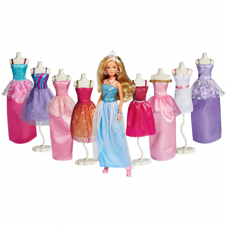 Papusa Simba Steffi Love Fashion Deluxe 29 cm cu accesorii [0]