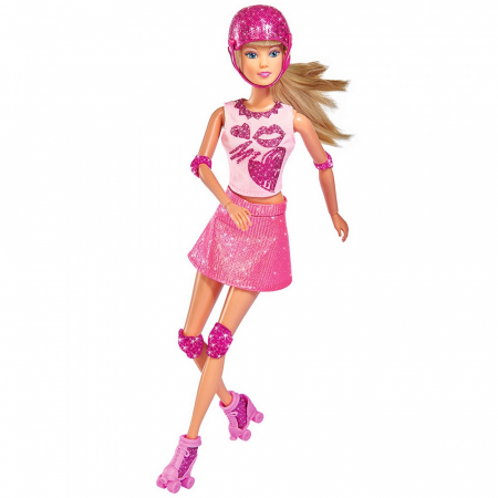 Papusa Simba Steffi Love Glitter Skates 29 cm cu accesorii [0]