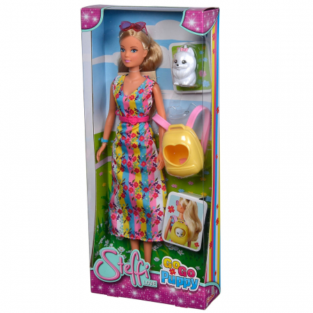 Papusa Simba Steffi Love Go Go Puppy 29 cm cu figurina si accesorii [10]