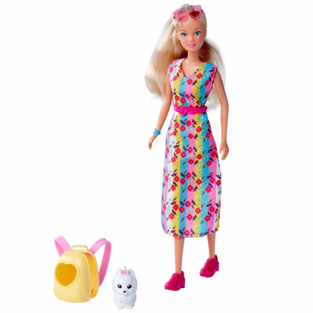 Papusa Simba Steffi Love Go Go Puppy 29 cm cu figurina si accesorii [0]