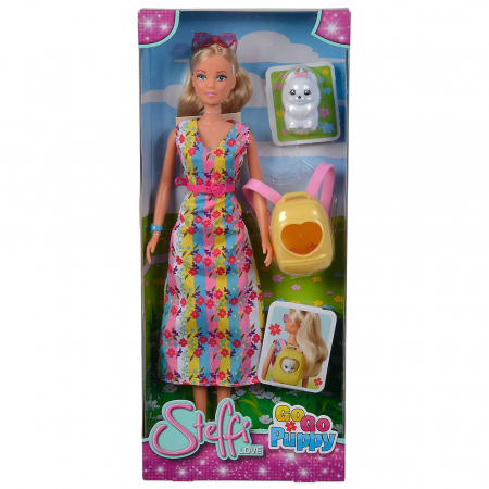 Papusa Simba Steffi Love Go Go Puppy 29 cm cu figurina si accesorii [11]