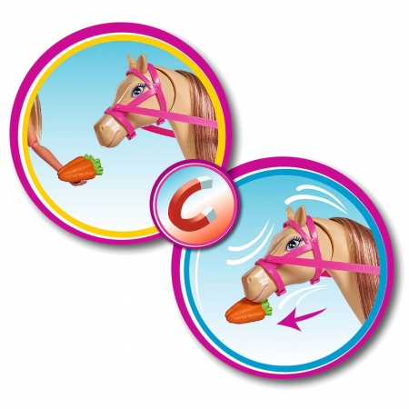 Papusa Simba Steffi Love, Lovely Horse 29 cm cu cal si accesorii [6]