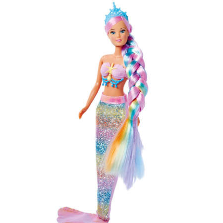 Papusa Simba Steffi Love Rainbow Mermaid 29 cm cu accesorii [1]