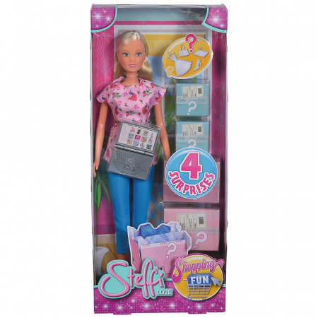 Papusa Simba Steffi Love Shooping Fun 29 cm cu accesorii [0]
