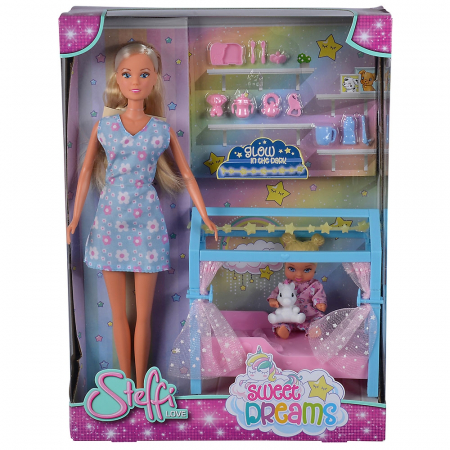 Papusa Simba Steffi Love Sweet Dreams 29 cm cu accesorii [7]