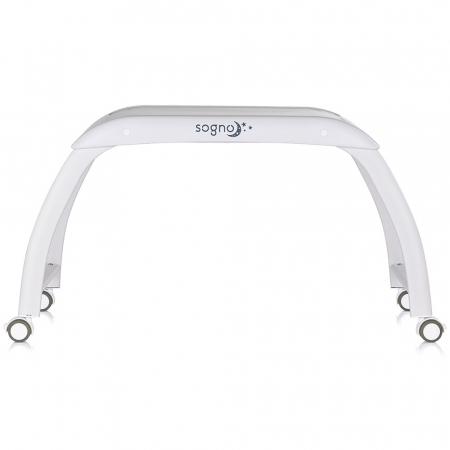 Patut cu leganare si cantar integrat Chipolino Sogno 2 in 1 pink [5]