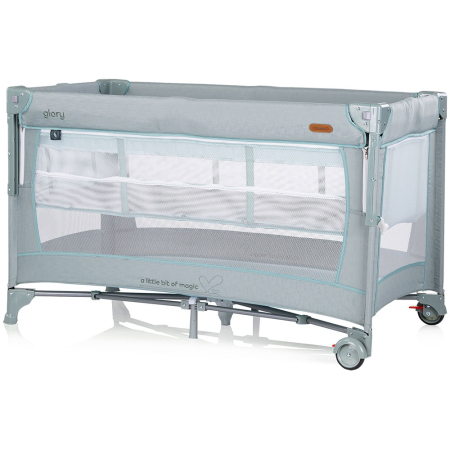 Patut pliabil Chipolino Glory cu laterala culisanta basil [1]