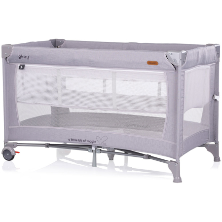 Patut pliabil Chipolino Glory cu laterala culisanta cloud [2]