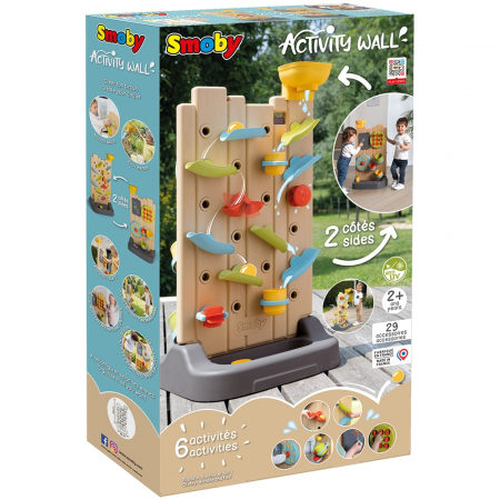 Perete de activitati Smoby 6 in 1 cu accesorii [17]